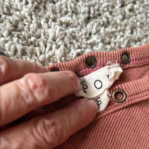 POL Women's Long Sleeve Top - Rust